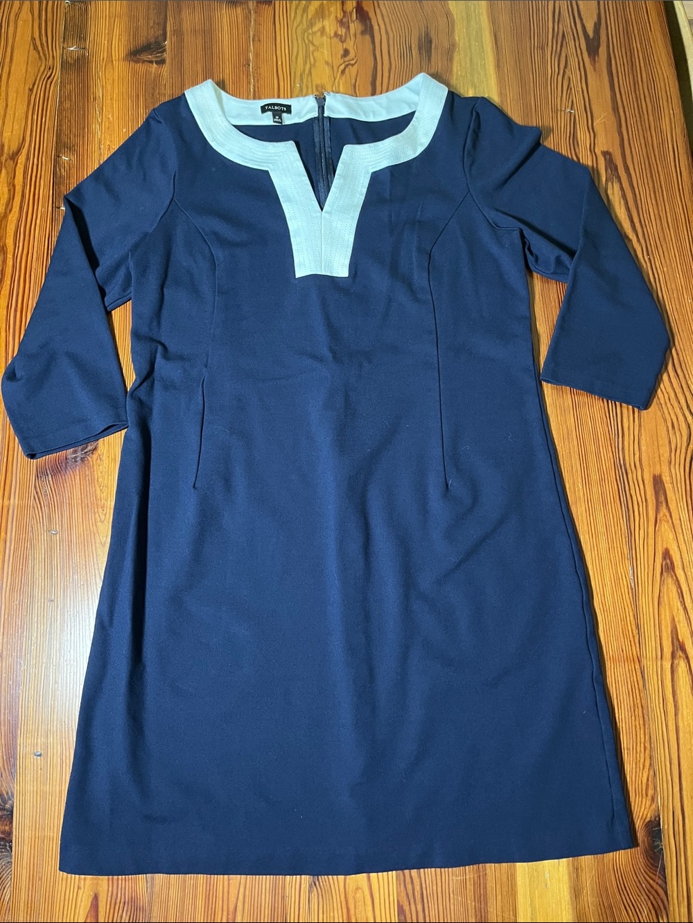 Talbots Ponte Sheath Dress, Size 10